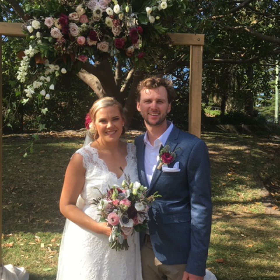 Marriage Celebrant for Michael & Hannah